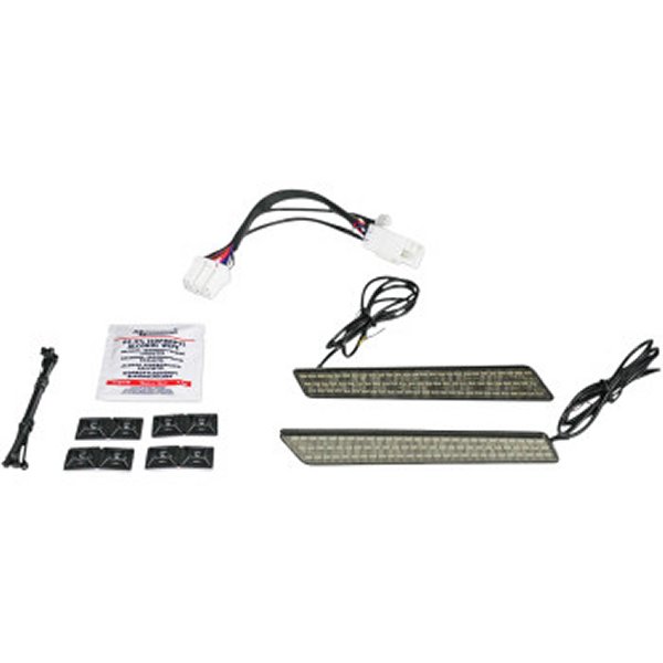 CD-LATCH-HD-S カスタム ダイナミクス LEDサドルバッグラッチライト 97年-13年 FLHS スモーク