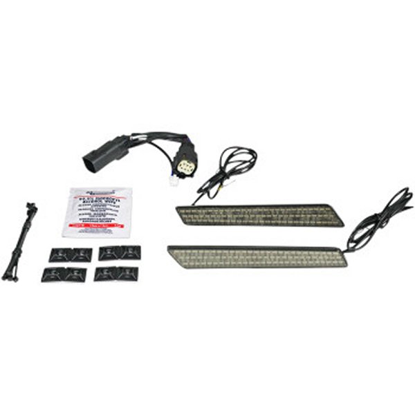 CD-LATCH-SS6-S カスタム ダイナミクス LEDサドルバッグラッチライト 10年-13年 FLHX スモーク