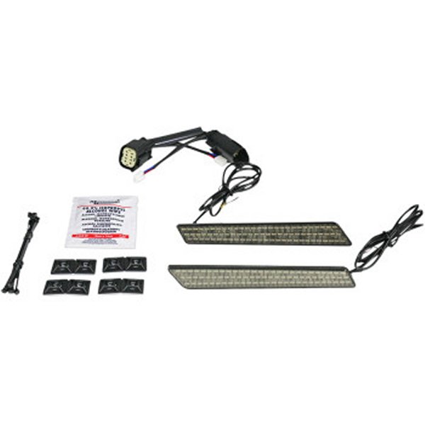 CD-LATCH-SS8-S カスタム ダイナミクス LEDサドルバッグラッチライト 09年-13年 FLHXSE スモーク