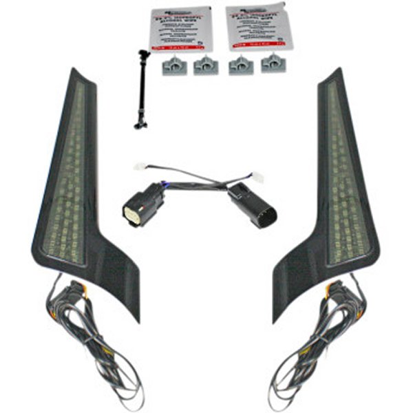 カスタム ダイナミクス LEDパネル 10年-13年 黒/スモーク