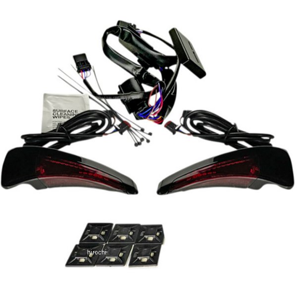 カスタム ダイナミクス LEDツアーパック 14年以降 黒/赤