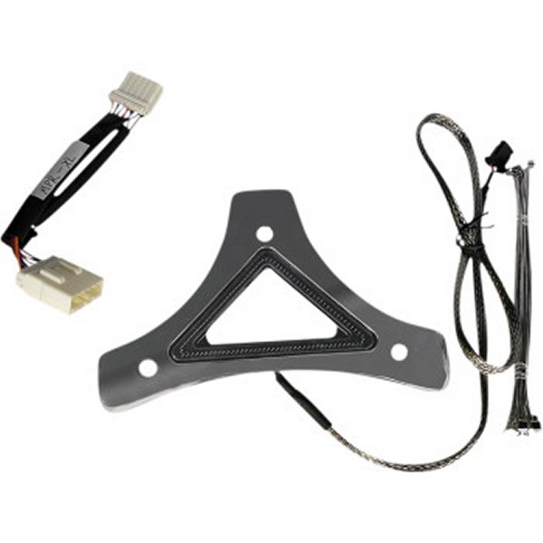 カスタム ダイナミクス LEDバックレスト ブレーキ 04年‑13年 XL