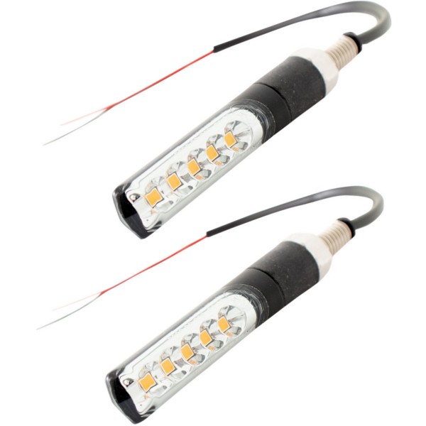 LED ウインカー エレクトロ スモークレンズ 左右ペア