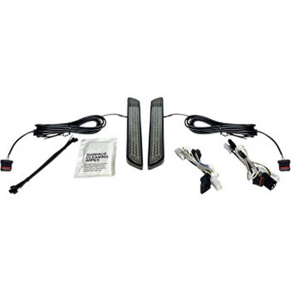 カスタム ダイナミクス LEDフォークライト 14年以降 FLHX スモーク/黒