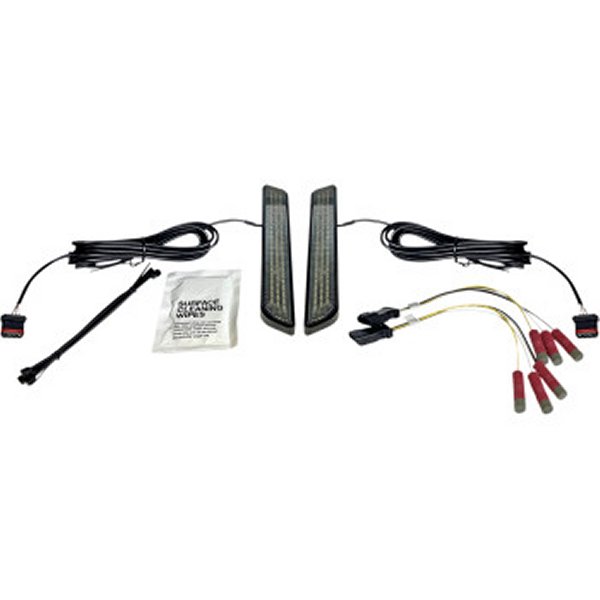 カスタム ダイナミクス LEDフォークライト 汎用 スモーク/黒