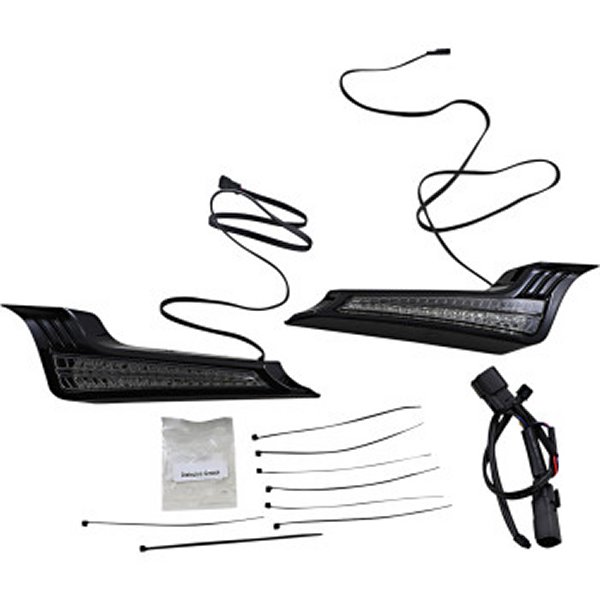 LEDフィラーパネルライト 15年以降 FLTRX 黒/アンバーウインカー