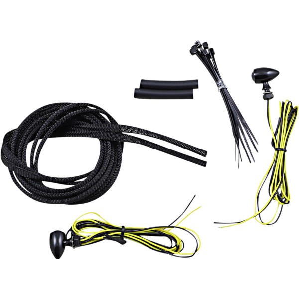 LEDウインカー マイクロ ビレット アンバー 黒