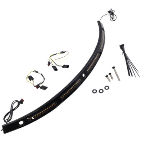 トリム ウインドシールド FLHT SEQ 黒