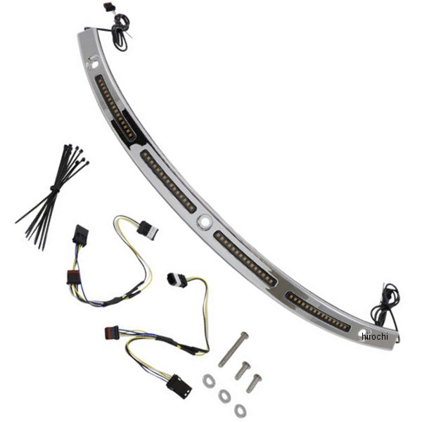 トリム ウインドシールド FLHT SEQ クローム