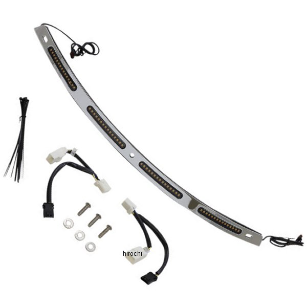 トリム ウインドシールド FLHT SEQ クローム