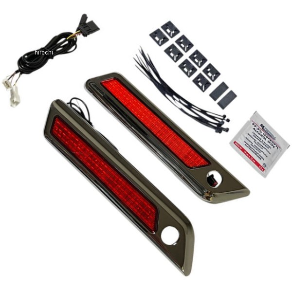 LIGHT サドルバッグ HNGE RED/CHR