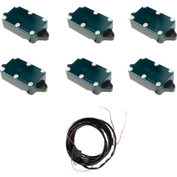 LEDロックライト 6個入り 緑