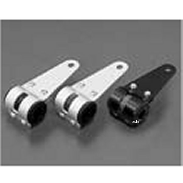 ヘッドライトステー 27-39mm アルミ/シルバー