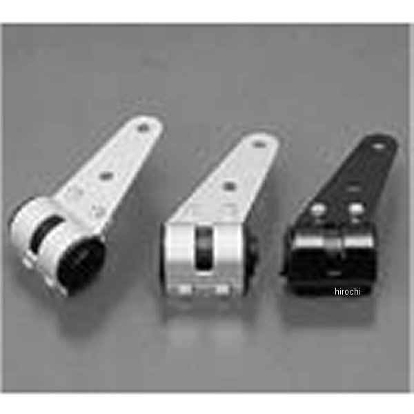 ヘッドライトステー 27-39mm アップタイプ アルミ/シルバー