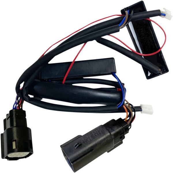 ラン ブレーキ ターン照明アクセサリー 10年-13年 ハーレー FLHX 黒