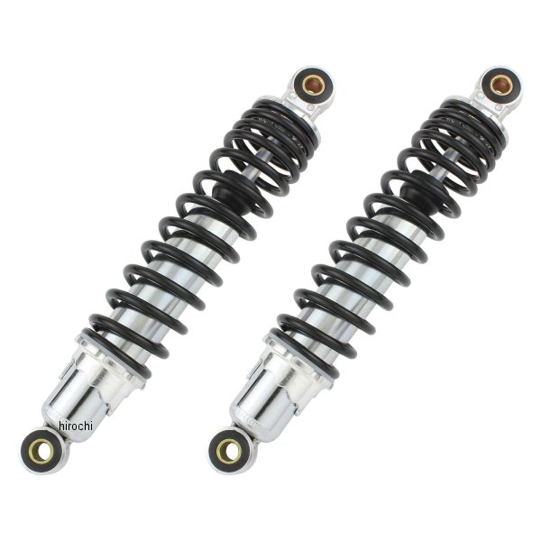 SHIFTUP リアショック 280mm 2本売り モンキー メッキ/ブラック