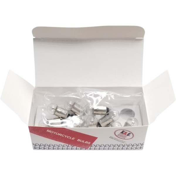 バルブ 12V 10W シングル球 クリア 10個入り