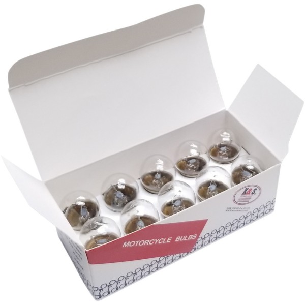 バルブ 12V 23W シングル球 クリア 10個入り