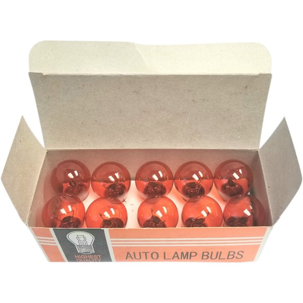 【セール特価】 バルブ 12V 23W シングル球 アンバー 10個入り