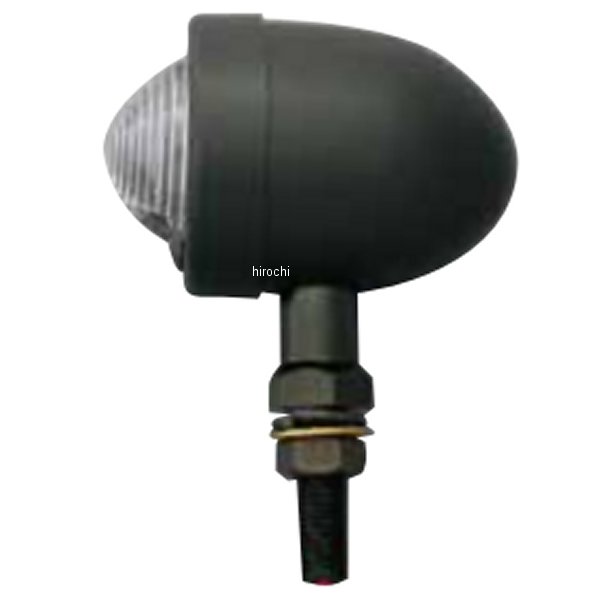 ポッシュ POSH ミニブレットウインカー シングル 黒/クリア