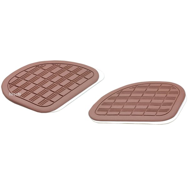 ニーグリップパッド タイプ3 左右セット 茶