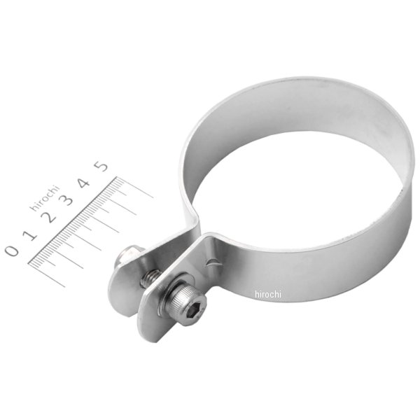 アルミマフラーバンド 80mm シルバー