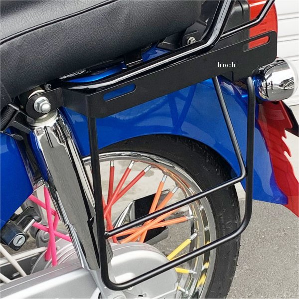 キジマ バッグサポート 左側 18年以降 スーパーカブ、クロスカブ 黒