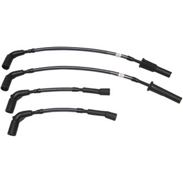 8mm プラグコード 18年以降 ソフテイル 黒