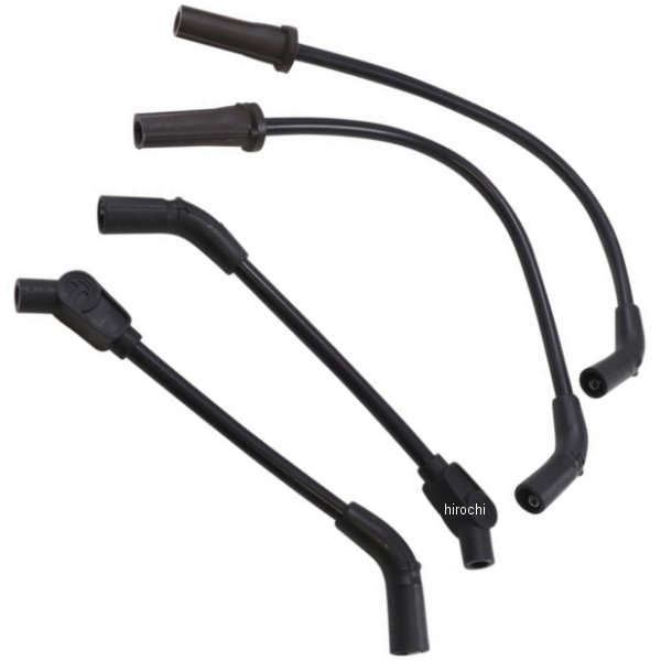 スパークプラグワイヤ プロ BLK 18年以降 ソフテイル、ツーリング