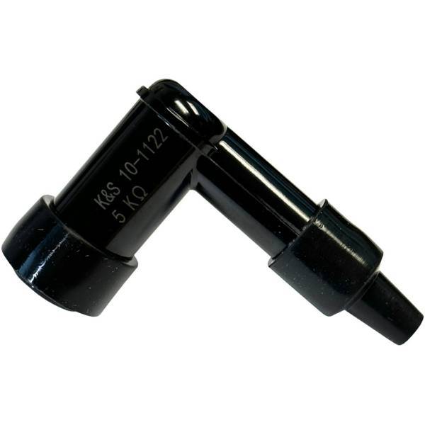 プラグキャップ 90°エルボー 14mm 黒