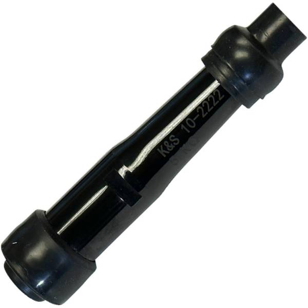 プラグキャップ ストレート 10/12mm 黒