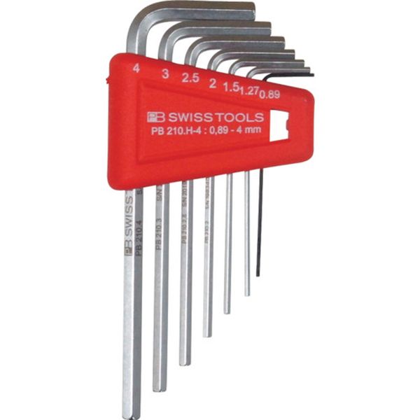 210H4 857-1226  六角棒レンチセット(パックナシ)