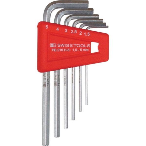 210H5 857-1227  六角棒レンチセット(パックナシ)