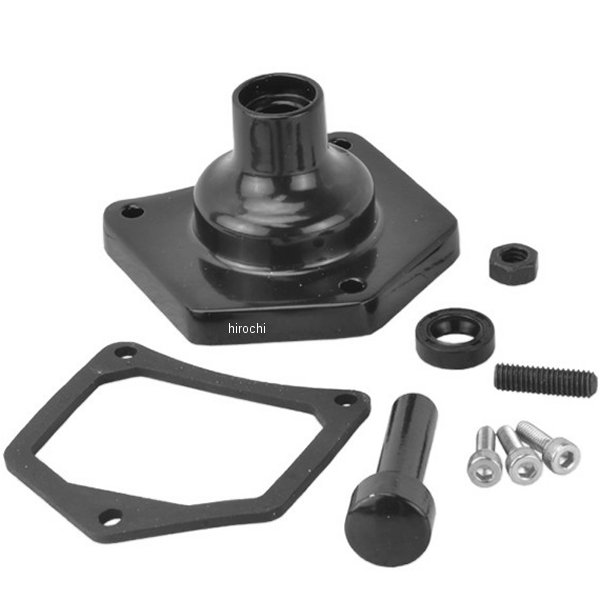 ソレノイドエンドカバー/スターターボタン 1.2kW/1.4kW 黒(つや有り)