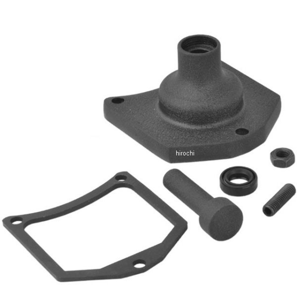 ソレノイドエンドカバー/スターターボタン 1.5kW/1.8kW 黒(つや消し)