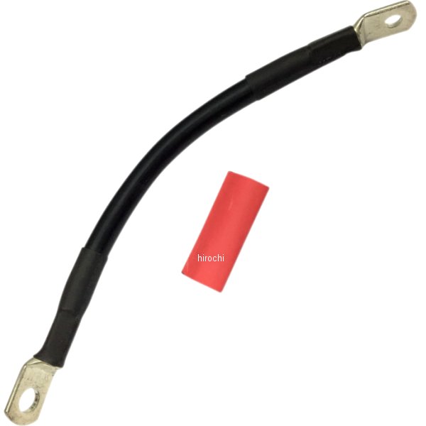 バッテリーケーブル 黒 8インチ(203mm)