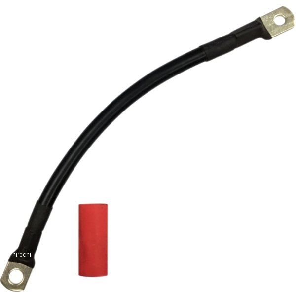 バッテリーケーブル 黒 9インチ(229mm)
