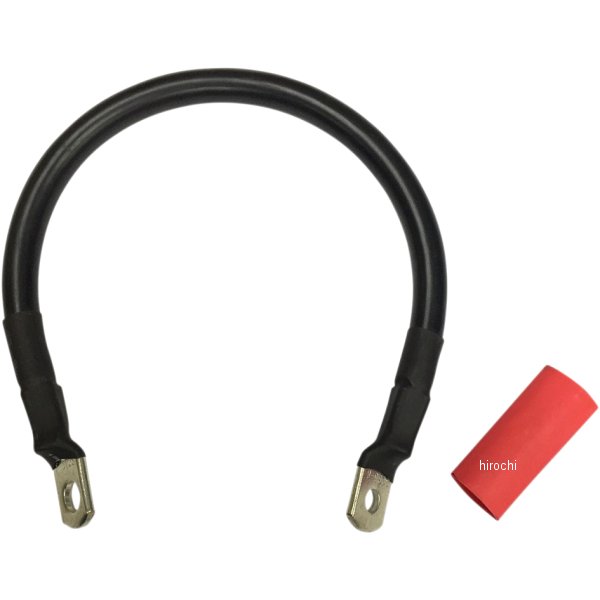 バッテリーケーブル 黒 12インチ(305mm)