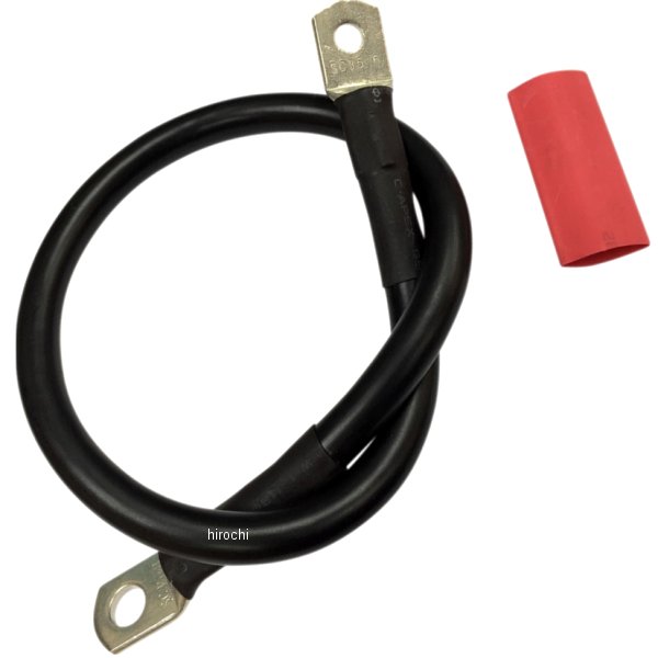 バッテリーケーブル 黒 18インチ(457mm)