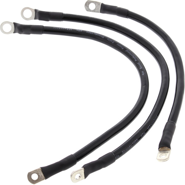 BATTERY CABLE KIT BLACK