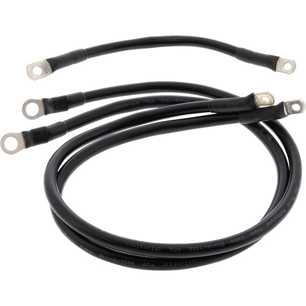 BATTERY CABLE KIT BLACK