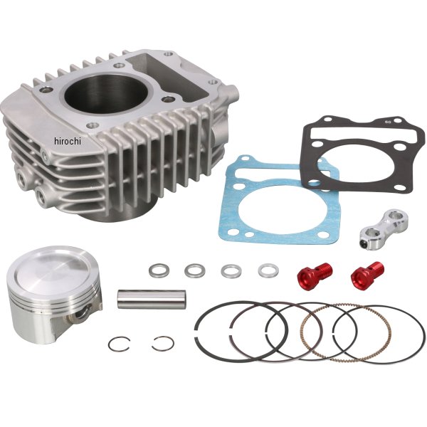 ライトボアアップキット グロム 164cc シルバー