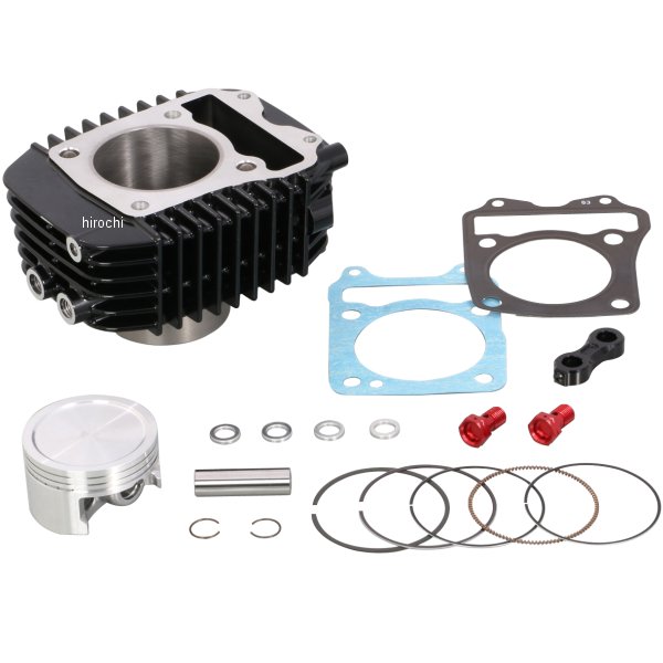 ライトボアアップキット グロム 181cc 黒