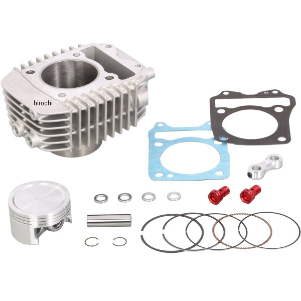 ライトボアアップキット グロム 181cc シルバー