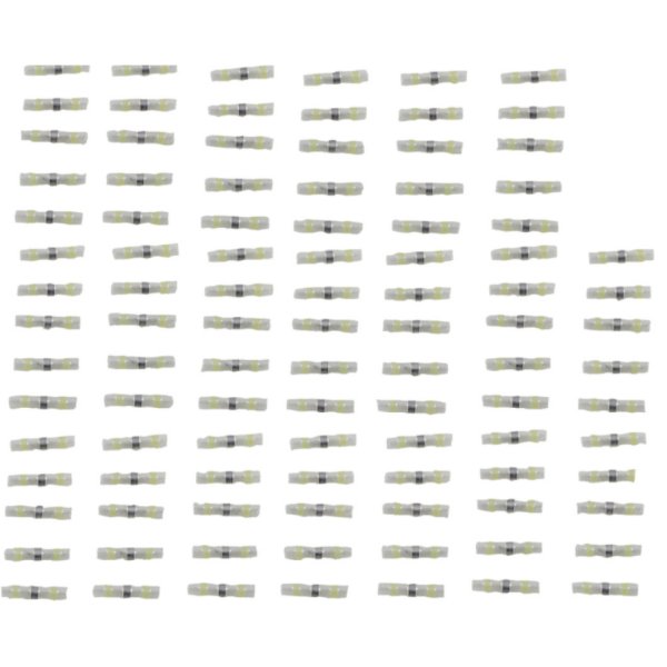 【セール特価】 熱収縮コネクター 黄 AWG 12‑10 5個入 x 20パック