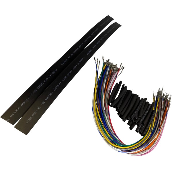 ハンドルバーエクステンションワイヤーキット 15" 09年-13年 ハーレー FLHTCUTG