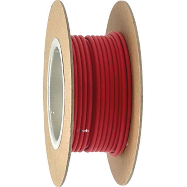 ワイヤー 12ゲージ プライマリー 25フィート 赤