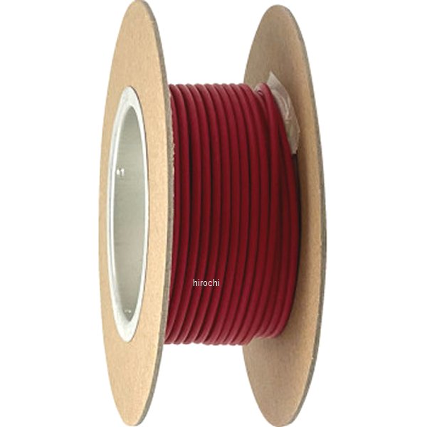 ワイヤー 14ゲージ プライマリー 25フィート 赤