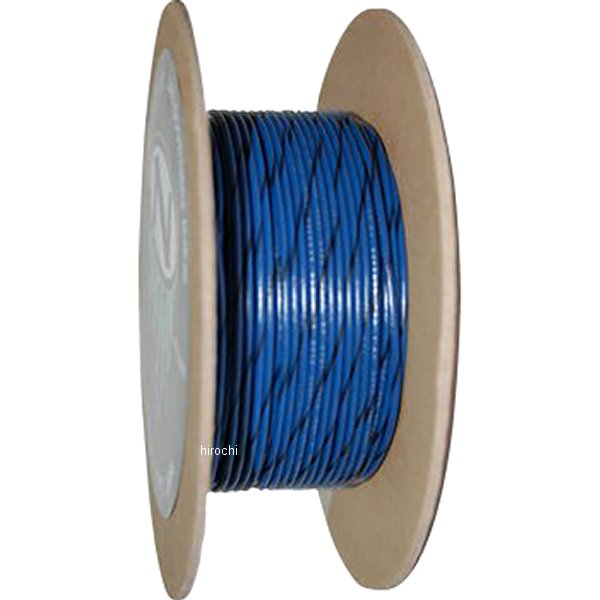 ワイヤー 20ゲージ プライマリー 100フィート 青/黒