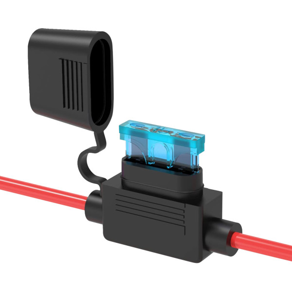 インライン ヒューズホルダー 2個入り 15A